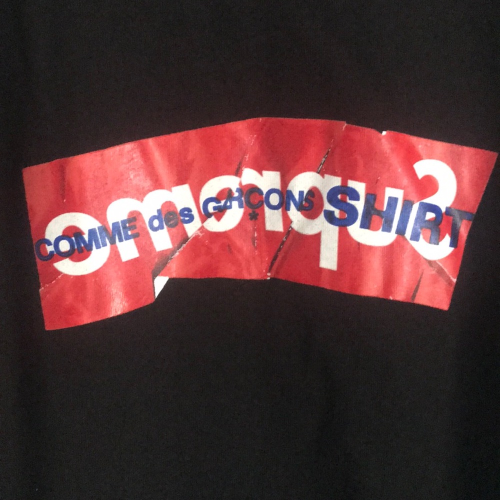 Supreme x CDG Tee - Picture 2 of 4